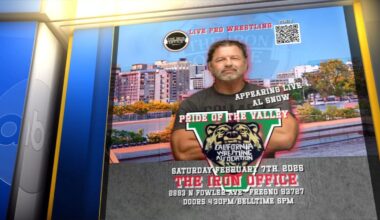 'Pride of the Valley' wrestling event at Fresno gym
