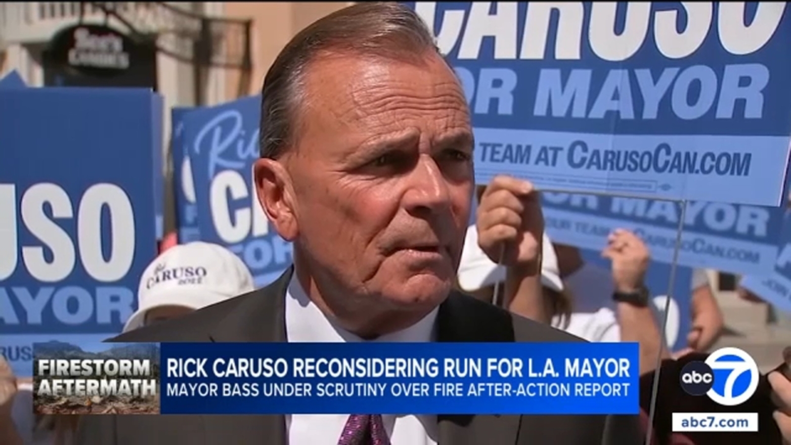 Rick Caruso reconsidering run for LA mayor amid Karen Bass controversy