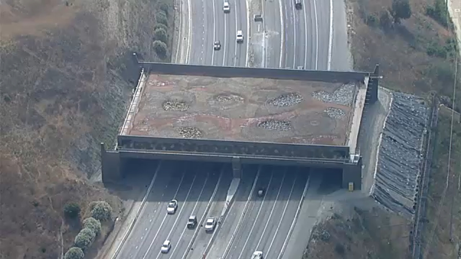 California to provide $18 million to finish wildlife crossing over 101 Freeway in Agoura Hills