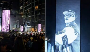 Thousands turn out for San Jose's final Super Bowl block party featuring Dom Dolla