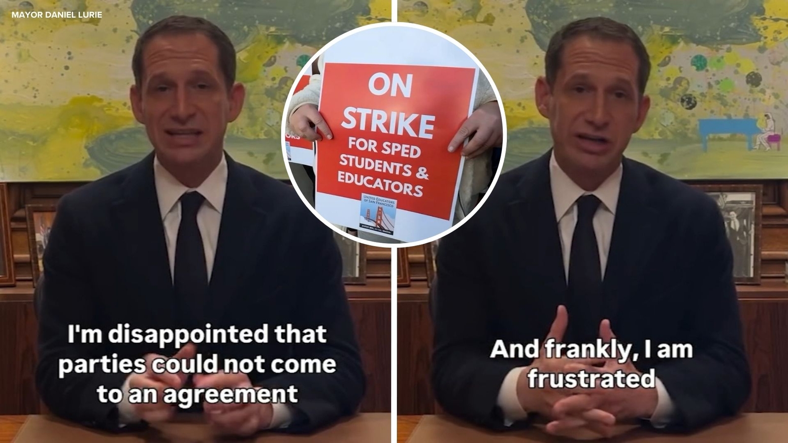 San Francisco teachers' strike imminent despite plea by Mayor Daniel Lurie for both sides to continue negotiations