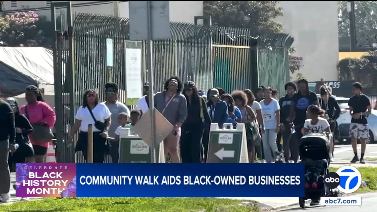 Black Events LA is supporting Black-owned businesses in Los Angeles through monthly community walks