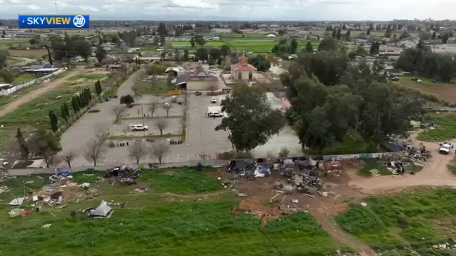 Unhoused encampments causing concerns for Cambodian Buddhist temple in Fresno County