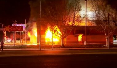 Third fire in three weeks draws firefighters back to central Fresno