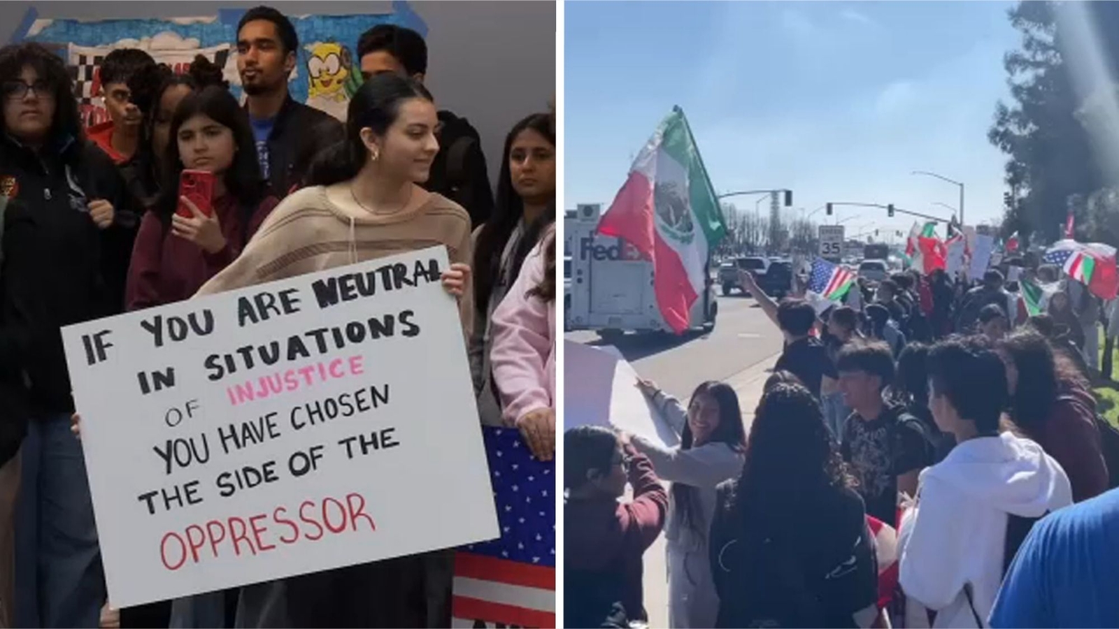 Walkout, campus forums give Sanger students a platform to speak on ICE concerns