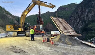 Stretch of Topanga Canyon Boulevard to close ahead of storm