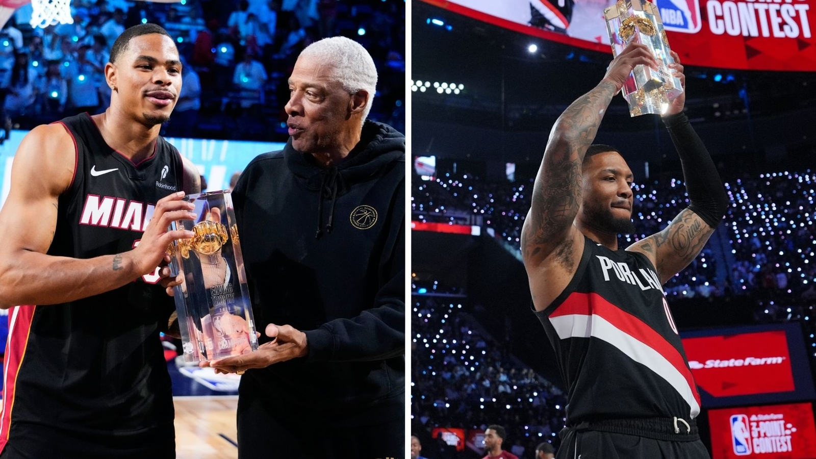 NBA All-Star Weekend: Oakland natives Keshad Johnson, Damian Lillard dominate Slam Dunk and 3-point contests