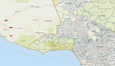 Interactive Map: Los Angeles issues evacuation warning for wildfire burn scar areas