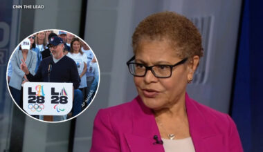Los Angeles Mayor Karen Bass says Casey Wasserman should resign as LA28 Olympic Games chair