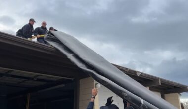 Fresno County CAL FIRE station finds temporary solution after roof destroyed by funnel cloud