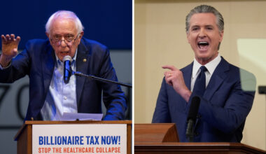 Bernie Sanders and Gavin Newsom become adversaries over push to tax California billionaires