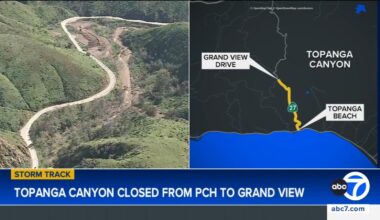 Topanga Canyon Boulevard shut down yet again