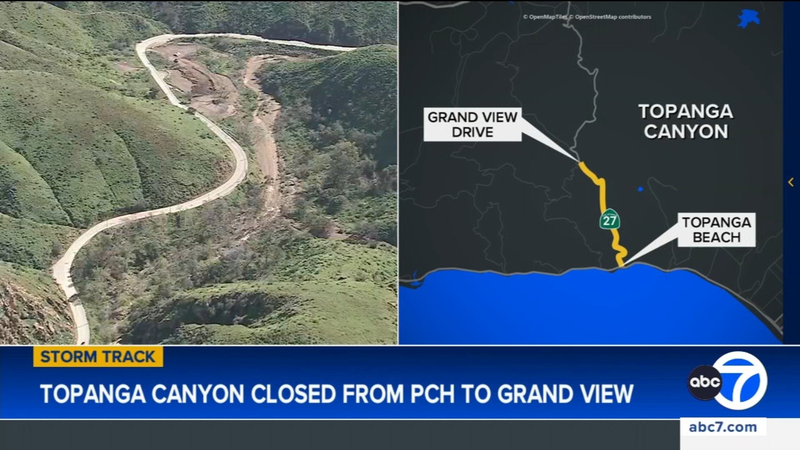 Topanga Canyon Boulevard shut down yet again