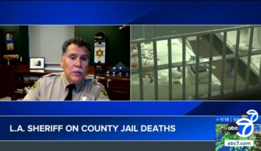 Los Angeles County Sheriff Robert Luna addresses concerns after recent data shows 10 inmates died in jails so far this year