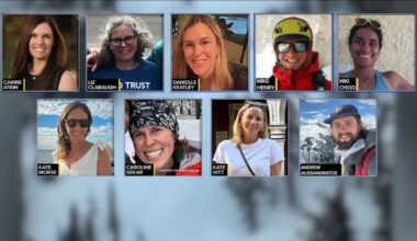 Hundreds gather in Truckee, California for vigil honoring Castle Peak avalanche victims