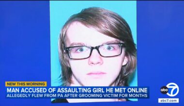 Pennsylvania man travels to Southern California to allegedly assault girl he met online, officials say