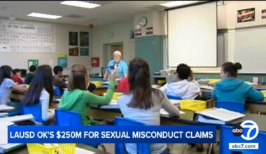 LAUSD borrowing $250M in bonds to settle sexual misconduct claims, report says
