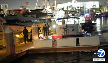 Boaters find body floating in marina near Queen Mary in Long Beach