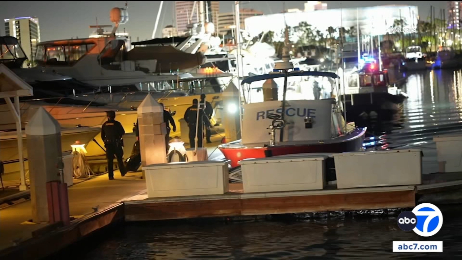 Boaters find body floating in marina near Queen Mary in Long Beach