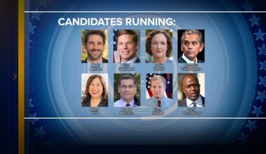 Crowded field of Democrats in California governor's race risks splitting votes, helping 2 Republicans advance