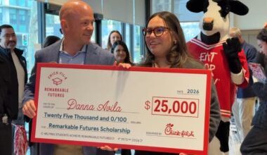 UC Berkeley student who works at Chick-fil-A gets $25,000 scholarship from CEO Andrew T. Cathy