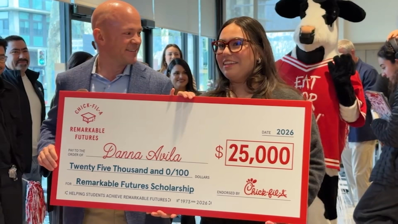 UC Berkeley student who works at Chick-fil-A gets $25,000 scholarship from CEO Andrew T. Cathy