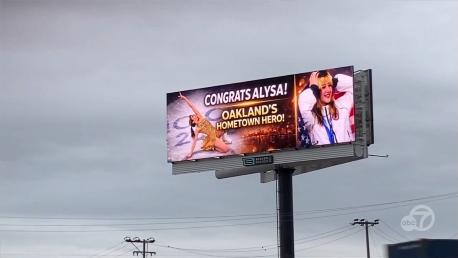 Alysa Liu's 2026 Winter Olympics historic gold medal wins celebrated in Oakland with billboard