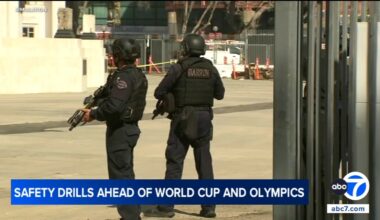 Law enforcement agencies unite for large-scale drill ahead of 2026 World Cup, 2027 Super Bowl and LA28 Olympics