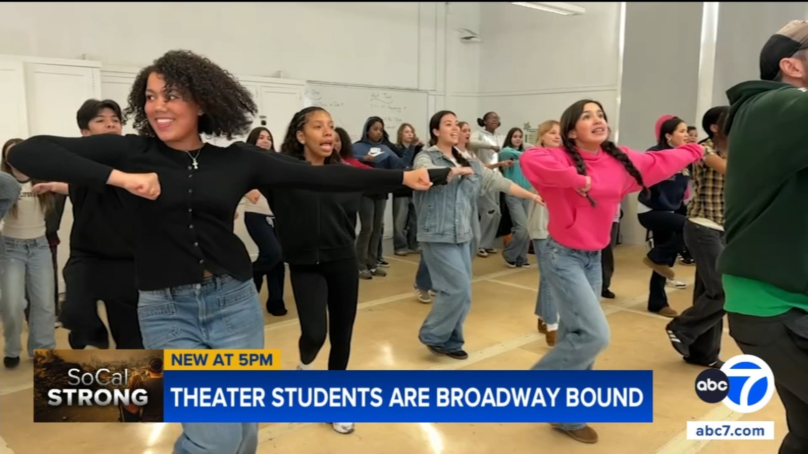 Theater students who lost school in Eaton Fire raise funds for Broadway trip