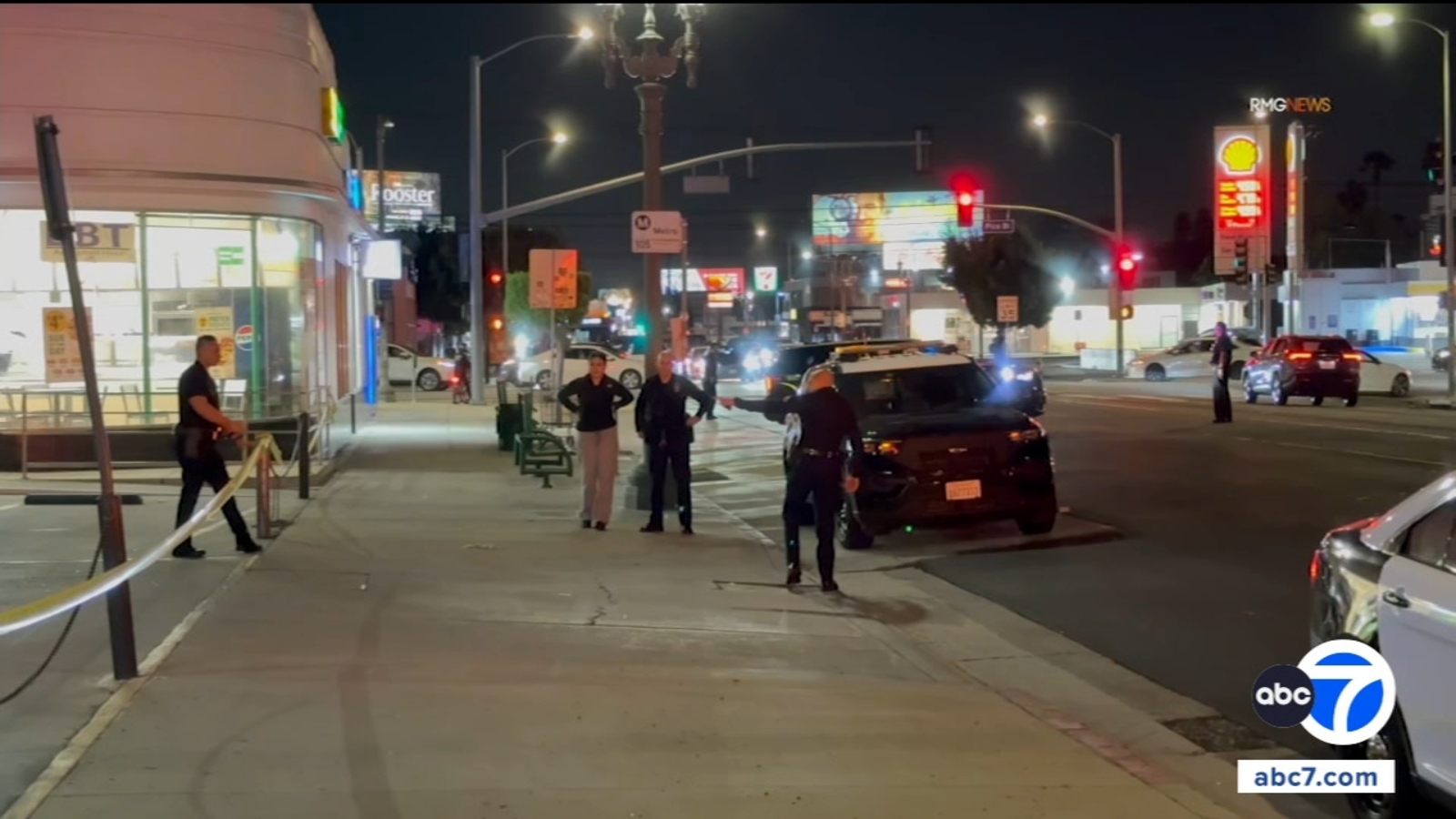 1 injured in shooting outside Subway restaurant in Mid City, Los Angeles