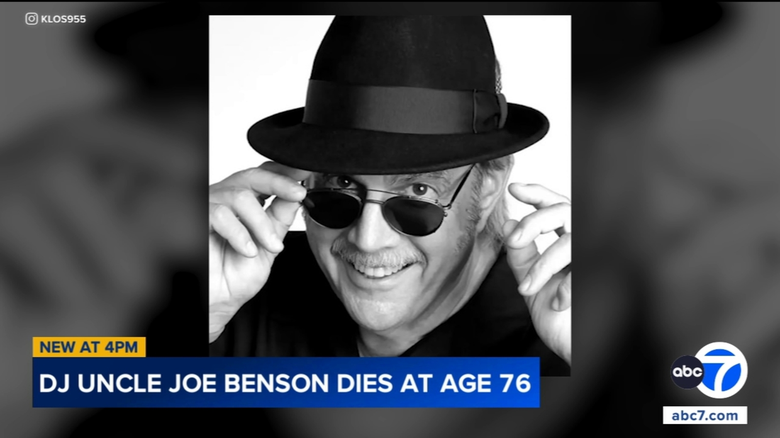 Uncle Joe Benson, LA radio legend and longtime KLOS host, dies at 76
