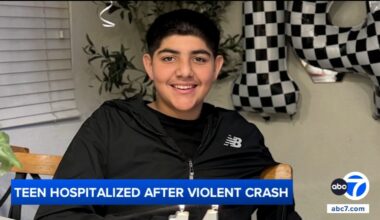 Flower District crash: Teen's parents describe recovery after he was struck by SUV on downtown LA sidewalk