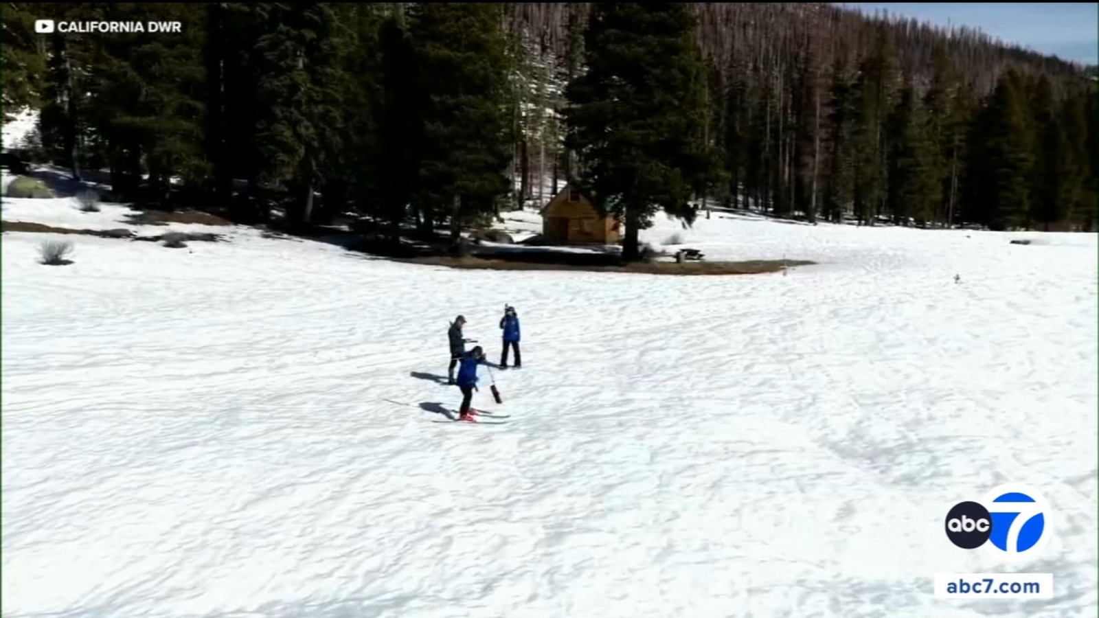 California snowpack gets February boost but remains below average statewide