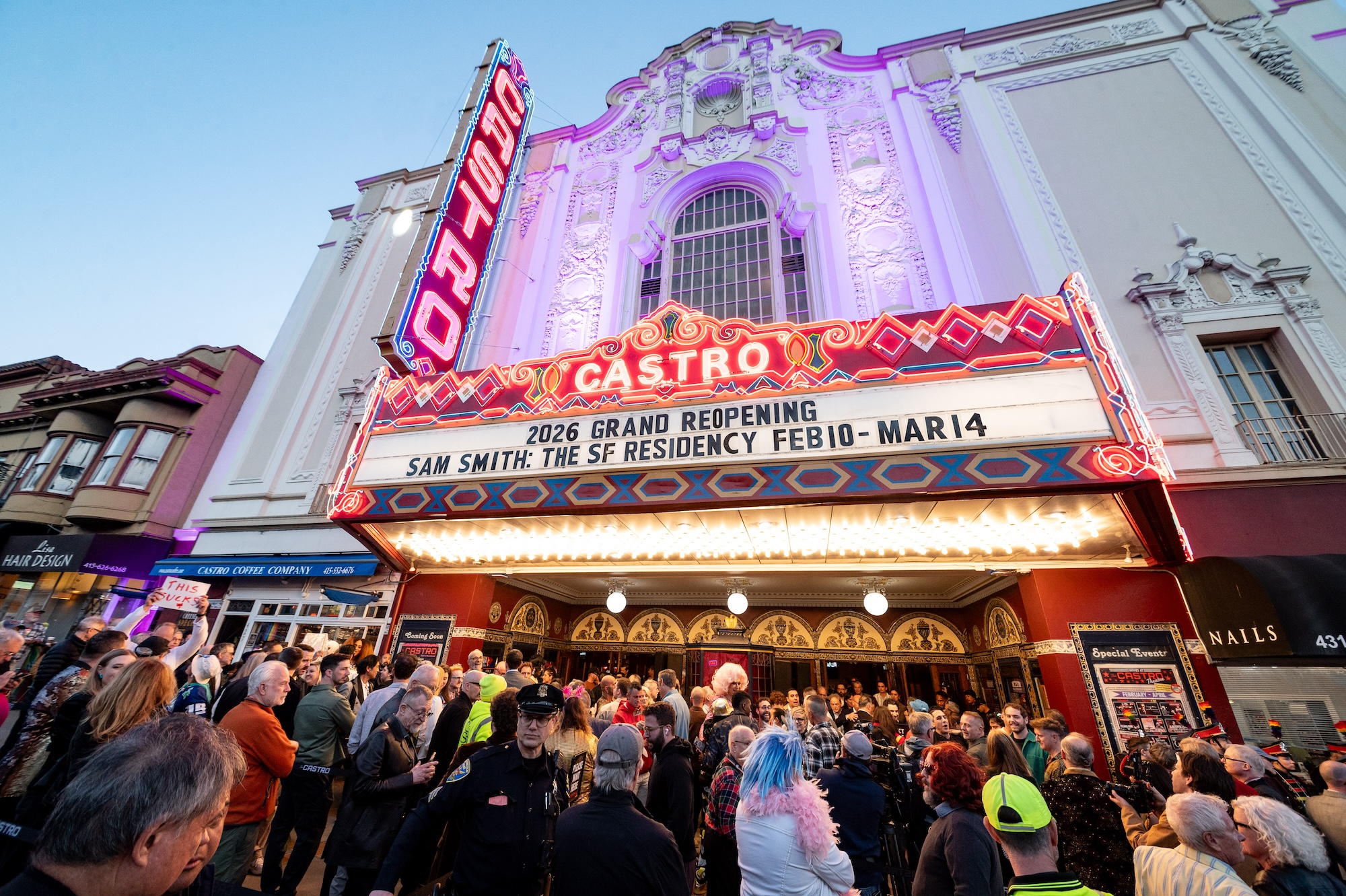 castro theatre exterior
