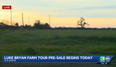 Luke Bryan presale tickets for Elk Grove show go on sale Monday