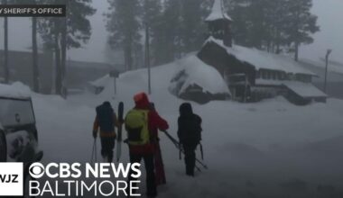 Search efforts continue for skiers after avalanche near California’s Lake Tahoe