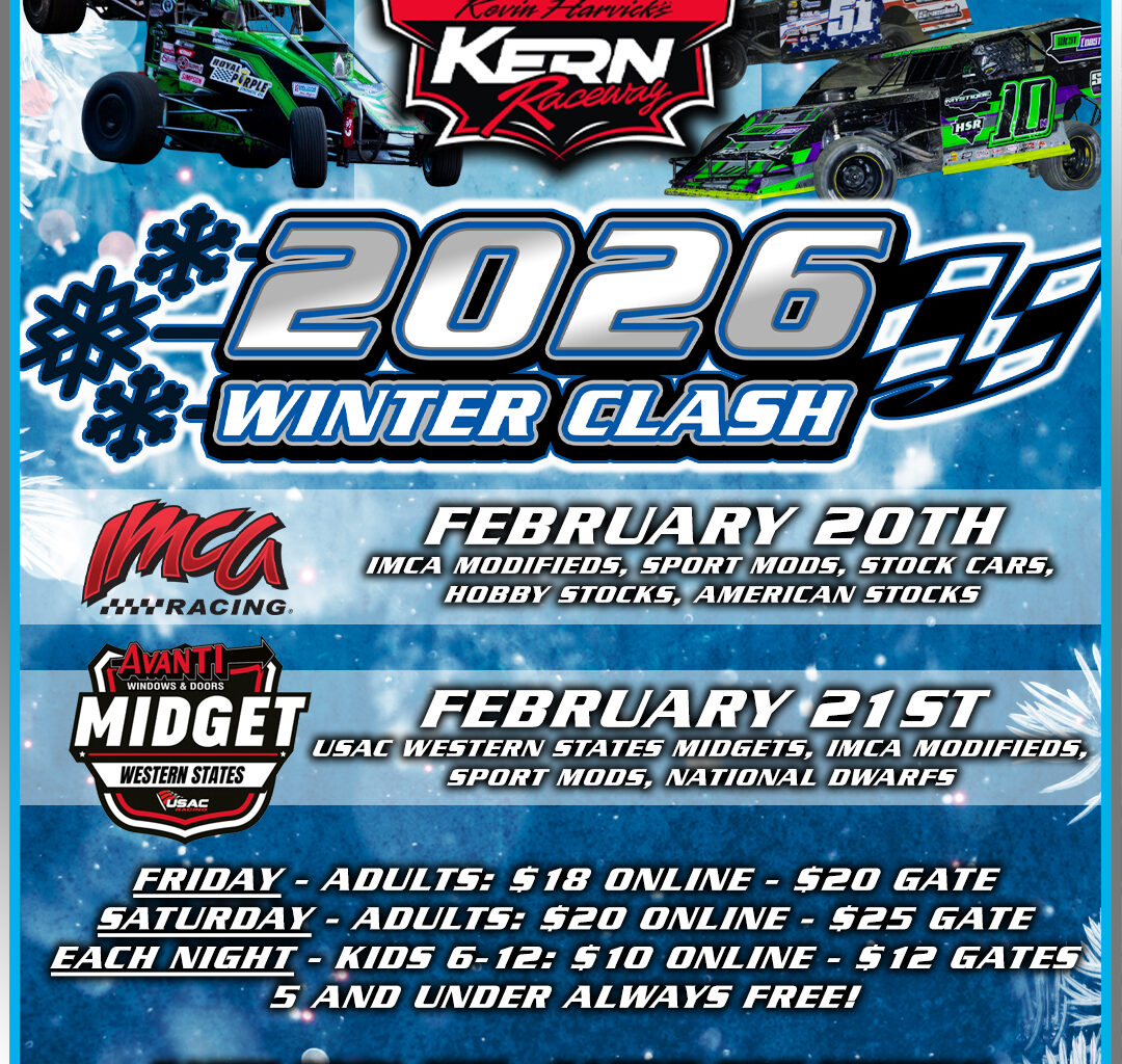 Bakersfield Speedway Season Opens With the Winter Clash February 20-21