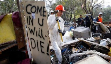 San Jose will clear the notorious encampment known as 'The Jungle' in April