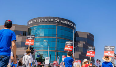 WGA West Staff Strike Draws Writers Into Picket Line