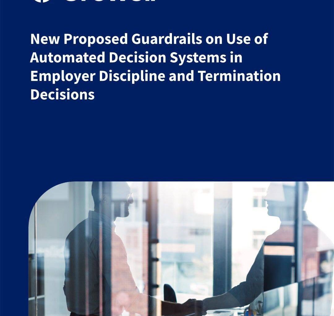 California SB 947 ("No Robo Bosses Act"): New Proposed Guardrails on Use of Automated Decision Systems in Employer Discipline and Termination Decisions