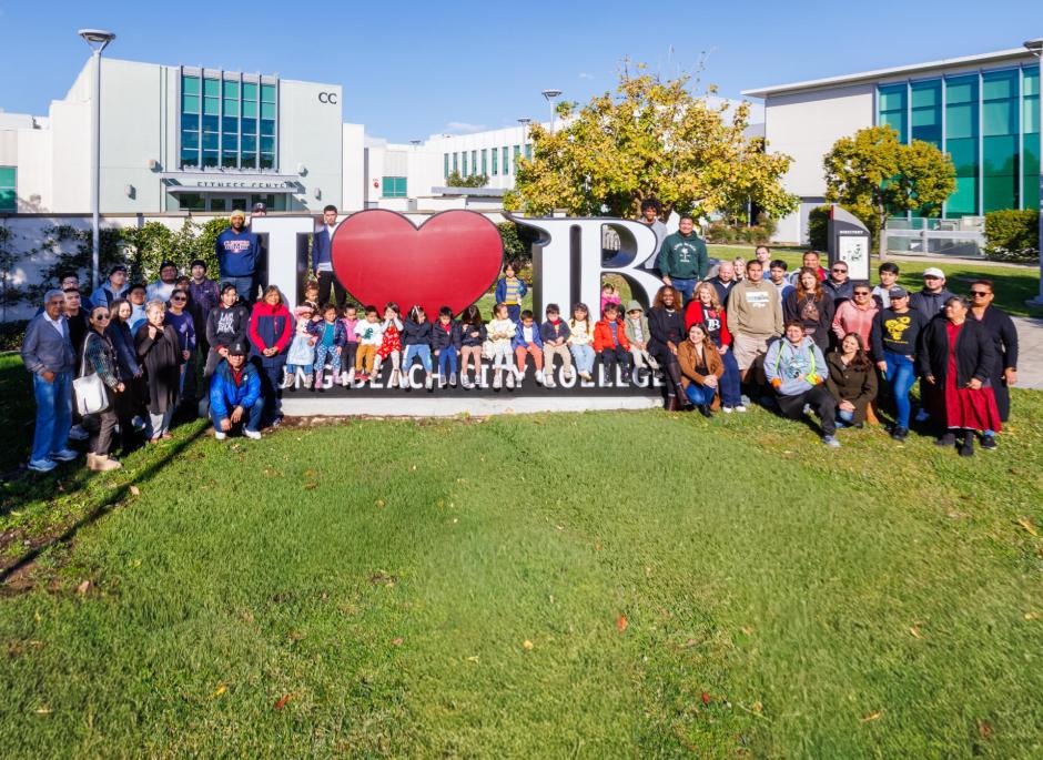 LBCC Trades, Technology, and Community Learning Campus Unveils New “I ♥️ LB” Sign