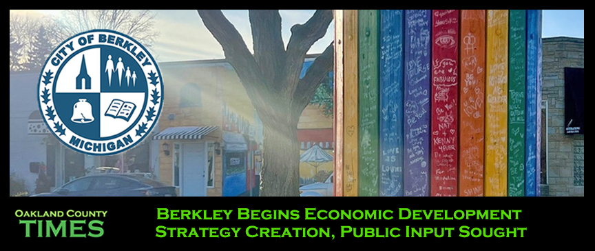 Berkley Begins Economic Development Strategy Creation, Public Input Sought