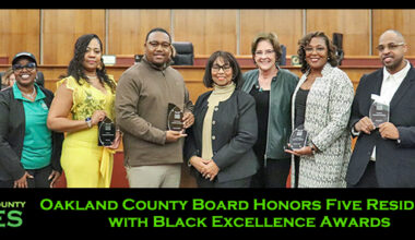 Oakland County Board Honors Five Residents with Black Excellence Awards