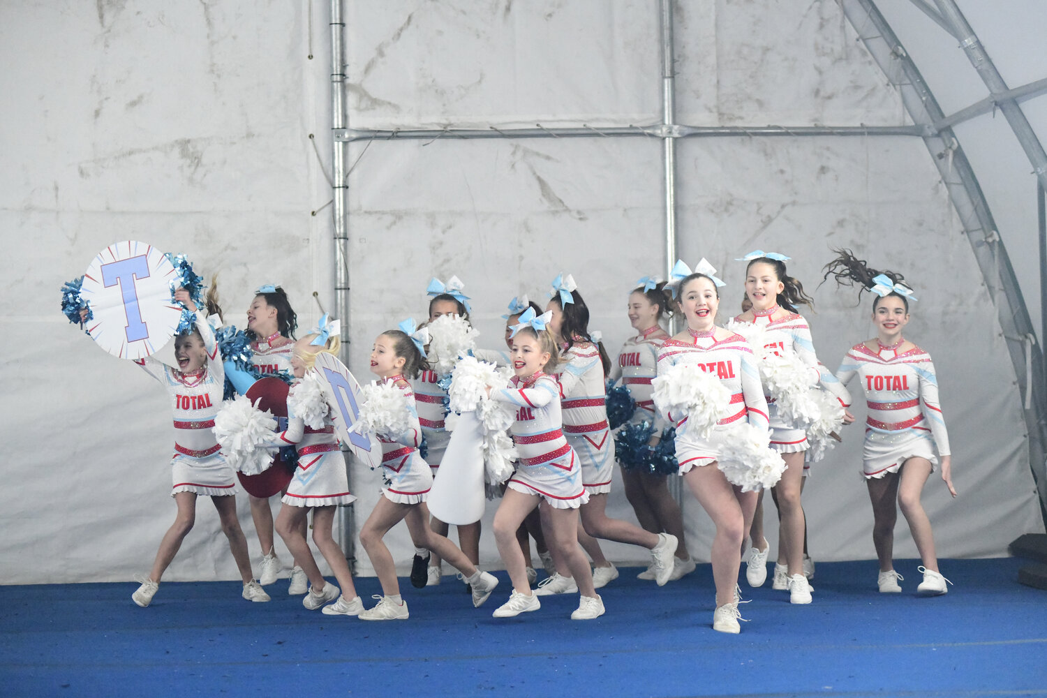 TSD cheer teams Rain and Storm place first and second at USA Spirit Nationals in Anaheim