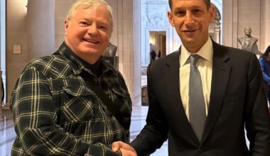 San Francisco mayor Daniel Lurie meets ex-mayor of Worcester