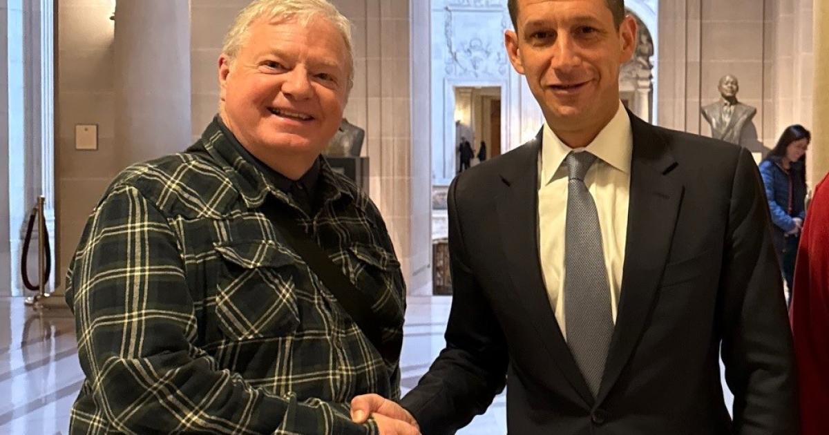 San Francisco mayor Daniel Lurie meets ex-mayor of Worcester