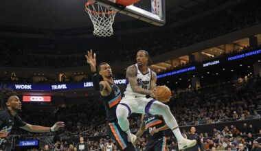 LaVine injury leads to lineup change in Kings’ loss to Spurs