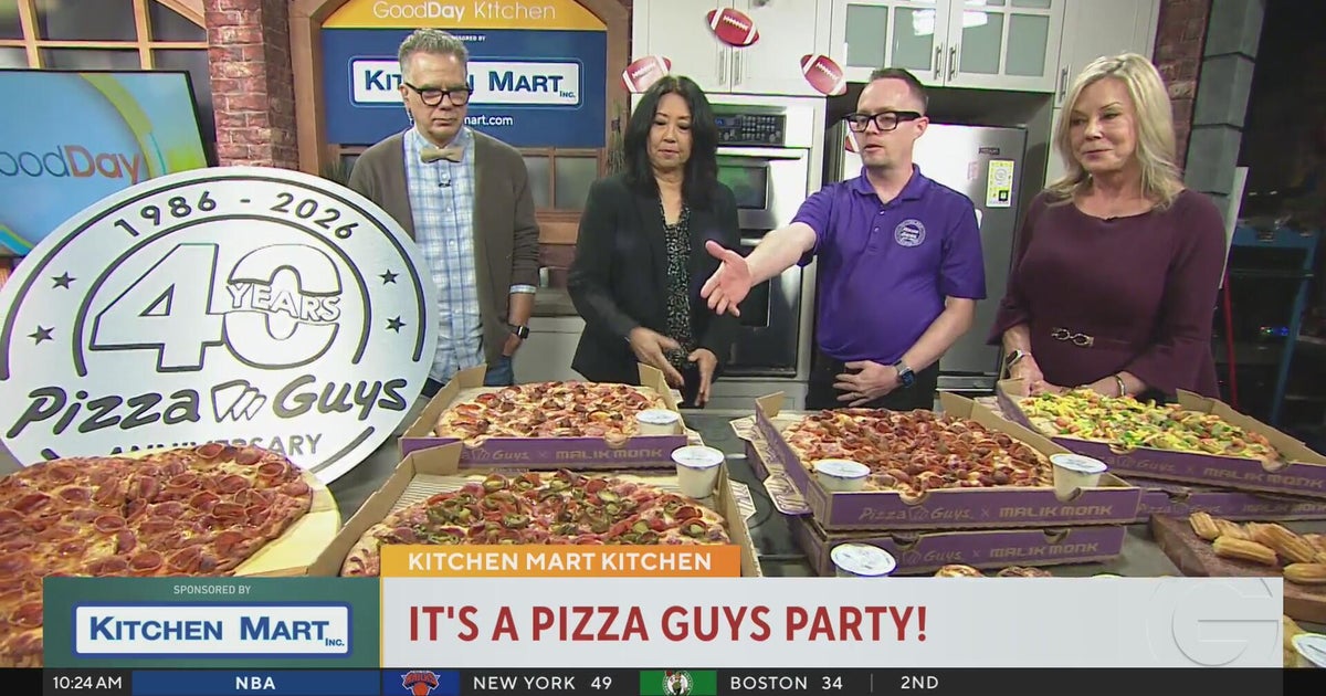 Pizza Guys is celebrating 40 years and it's a party in studio!
