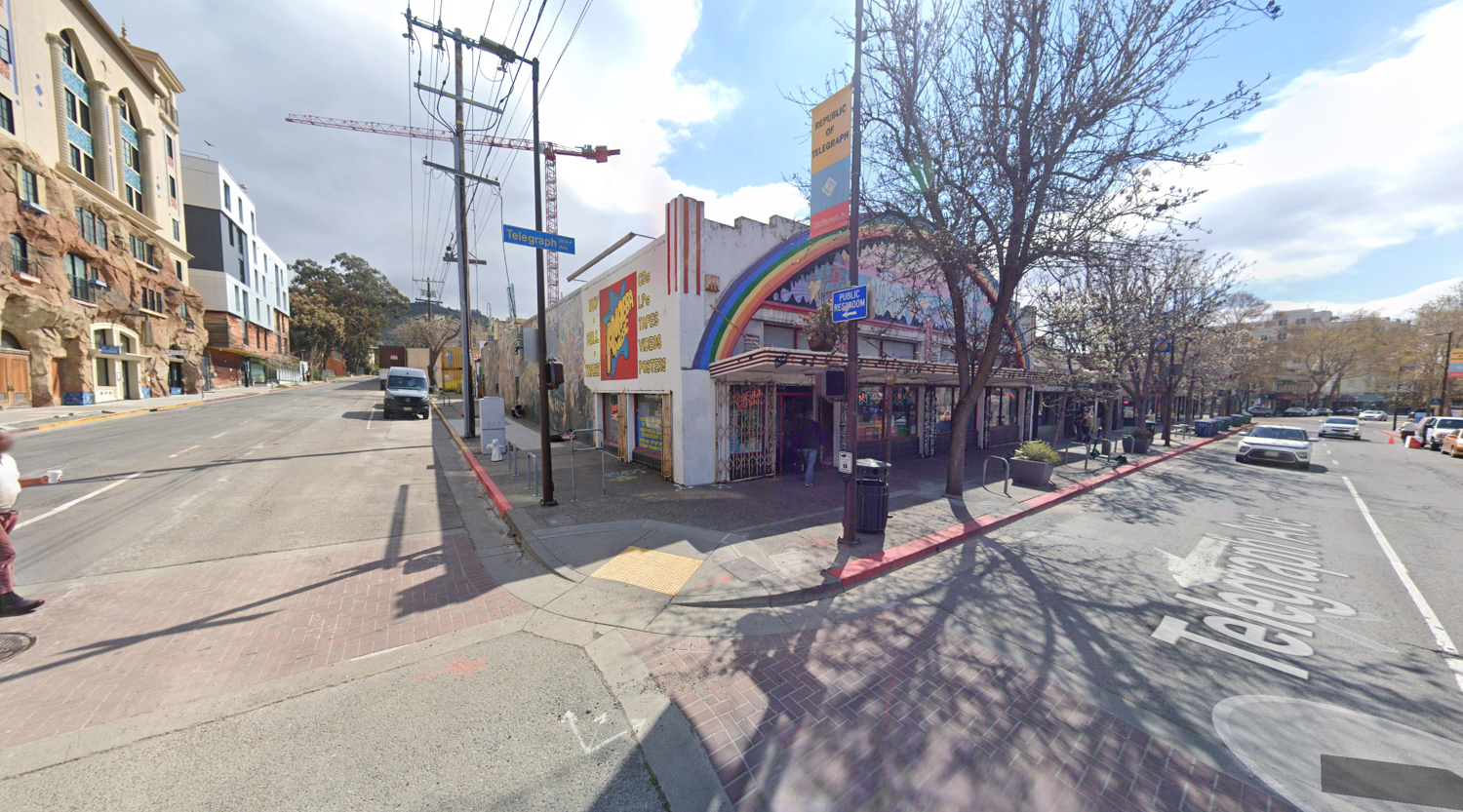 2455 Telegraph Avenue, image via Google Street View
