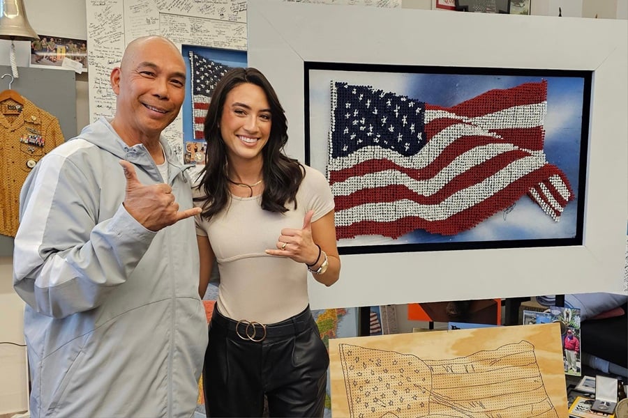 Liberty station 250 years of America